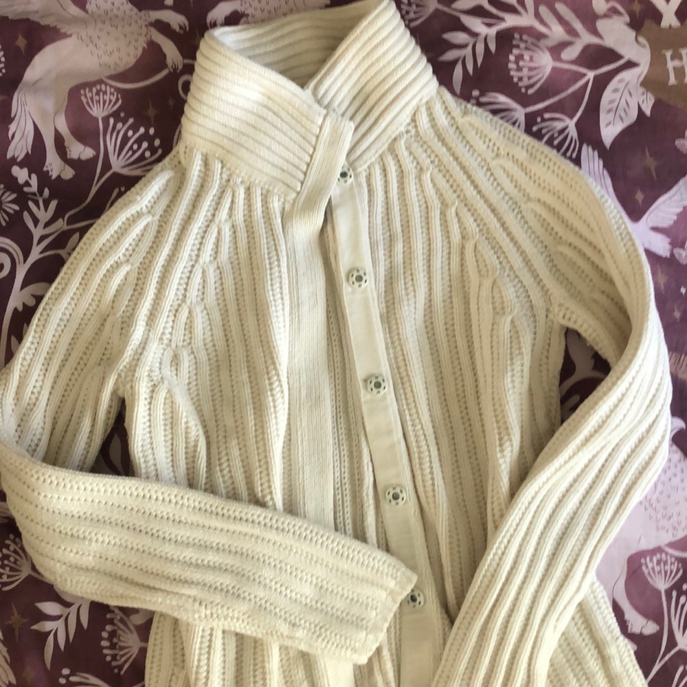 Banana Republic snap up sweater